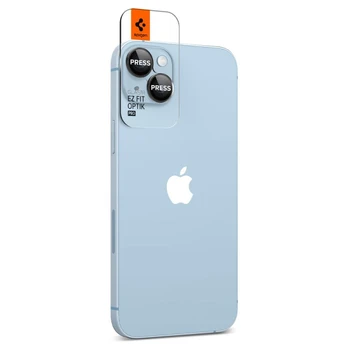 Kameros apsauga Spigen OPTIK.TR 2-PACK IPHONE 14/14 PLUS Juoda