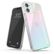Dėklas Superdry SuperDry Snap iPhone 12 mini Clear Case Gradient 42598 kaina