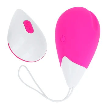 Ohmama Stimulating OHMAMA - TEXTURED VIBRATING EGG 10 MODES Rožinis AND Baltas