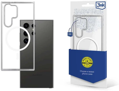 Dėklas 3MK MagCase Sam S24 Ultra 5G permatomas
