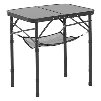 Sulankstomas stovyklavimo stalas, aliuminis, 60 cm