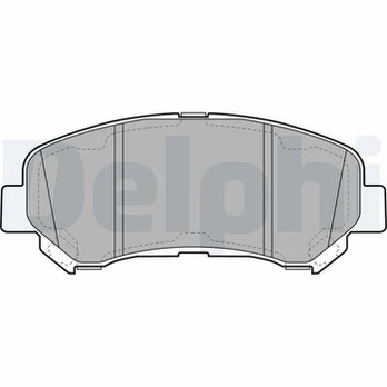 DELPHI LP2031 Brake pad set
