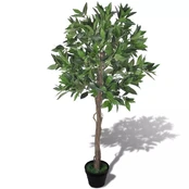 Dirbtinis lauramedis su vazonu 120 cm kaina