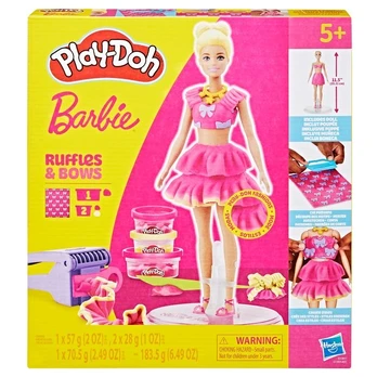 Play-Doh Barbie Designer Dolls - Ruffles & Bows