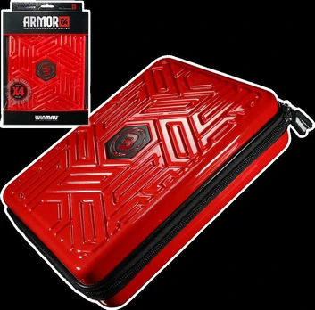 Dėklas strėlytėms Winmau Armor G4, raudonas