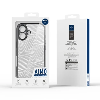 Dux Ducis Aimo iPhone 17 dėklas – juodas