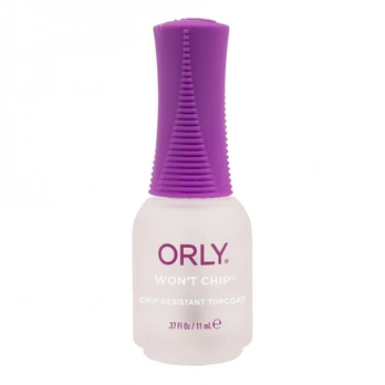 ORLY WONT CHIP viršutinis nagų lako sluoksnis, 11 ml