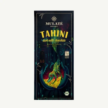 Mulate Organic Tahini pieninis šokoladas, 30 g