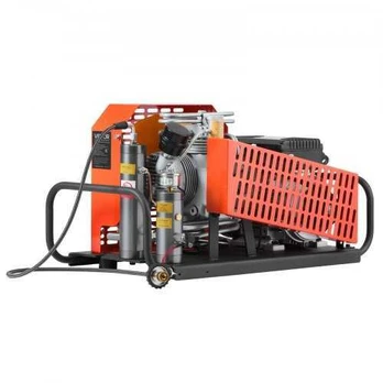 PCP oro kompresorius 4500PSI su keturiais cilindrais