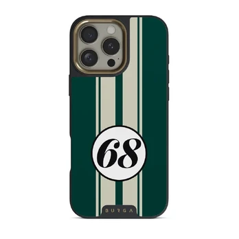 Classic Racing - iPhone 16 Pro Case, Elite Dark (MagSafe) / Gold