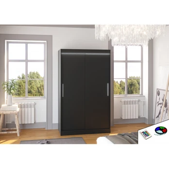 Sliding wardrobe with lighting LED COLLIN 120