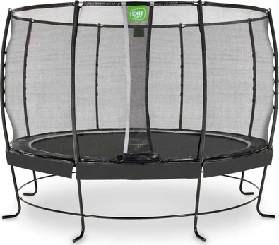 EXIT Lotus Premium trampoline ø366cm - juodas