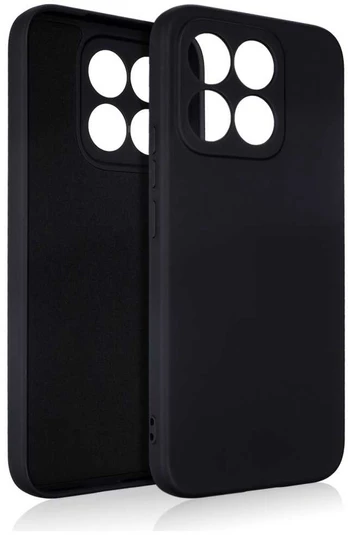 Dėklas Beline Silicone Honor X8c juoda