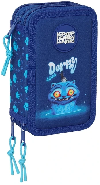 Safta Kpop Demon Hunters Derpy triple pencil case 37pcs