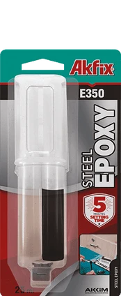 Epoksidiniai klijai AKFIX E350, 28 ml, metalui