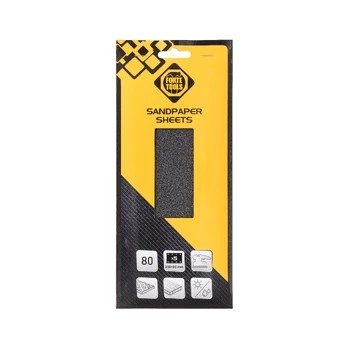 Šlifavimo lapas Forte Tools 80, 80, 23 cm x 9.3 cm, 5 vnt.
