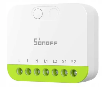 Sonoff Mini Duo 2 kanalų Zigbee 3.0 išmanioji relė