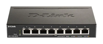Switch Smart DGS-1100-08PV2 8xGE PoE