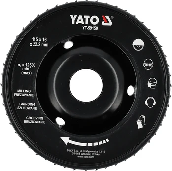 Yato MEDIENOS AVIEČIŲ DISKAS 115MM