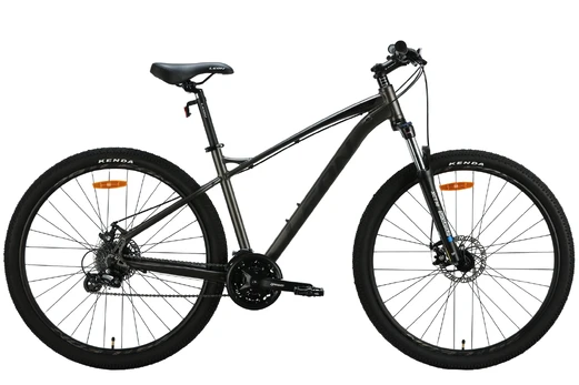 Dviratis kalnų Leon TN-90DD, 29 ", 18" rėmas, juodas/pilkas