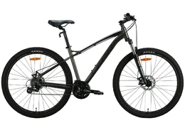 Dviratis kalnų Leon TN-90DD, 29 ", 18" rėmas, juodas/pilkas kaina