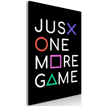 Artgeist Paveikslas - Just One More Game (1 Part) Vertical