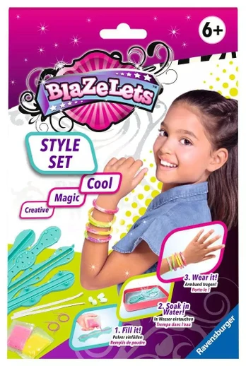 Ravensburger kūrybinis rinkinys „BlaZeLets Style Set“, nuo 6 m.