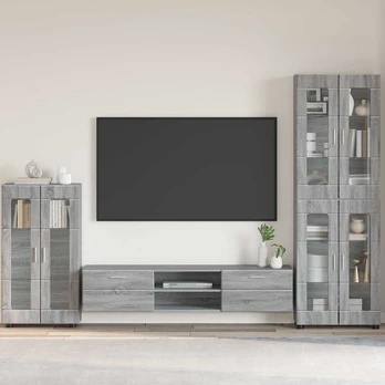 Kabalas Pilkas Sonoma 55,5 x 29 x 100 cm Apdirbta mediena
