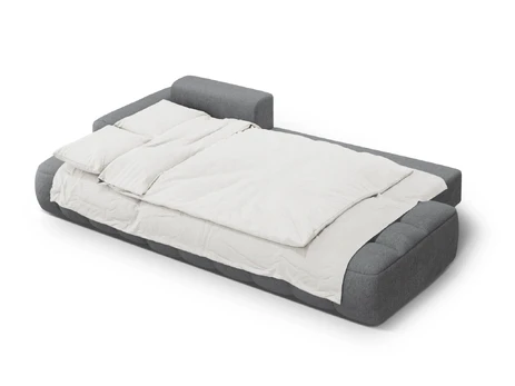 Left Corner Sofa With Bed Function And Box, "Linz", 3 Seats, 275x142x84 Made in Europe