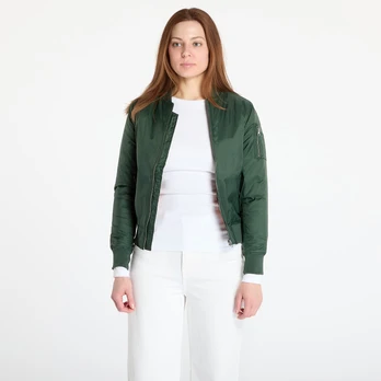Urban Classics Ladies Basic Bomber Jacket Green - Dydis XS (tb807 olive Striukės)