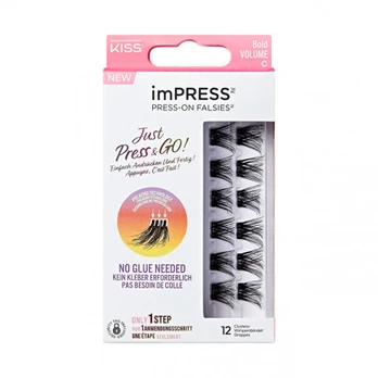 KISS - ImPRESS tufted eyelashes - 05 Bold Volume
