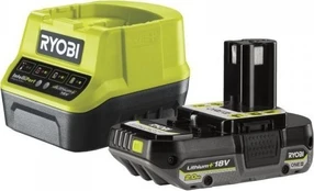 Ryobi 18V 2,0Ah baterija su pakrovėju