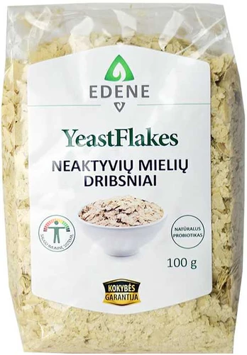 Neaktyvių mielių dribsniai Edene