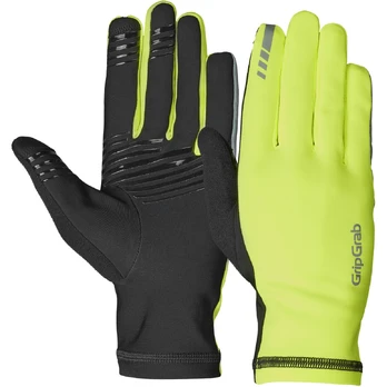 GripGrab Insulator 2 Spring-Autumn pirštinės | Yellow Hi-Vis, XS