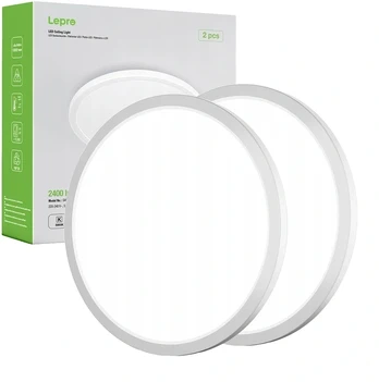 Lubinis šviestuvas LEPRO 1500038-DW-EU-2 Ceiling Light, 18W, 1800 lm, 2-pack