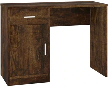 Rašomasis stalas, dūminio ąžuolo, 100x40x73cm, mediena