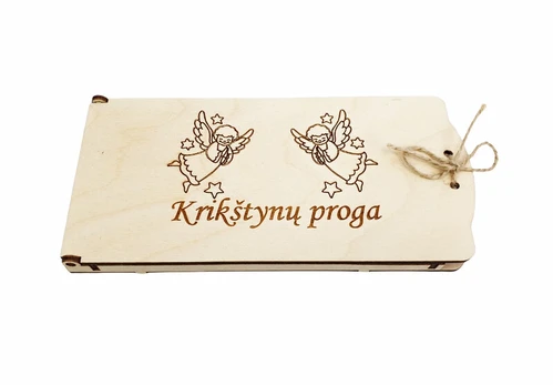 Pinigų vokelis „Krikštynų proga“