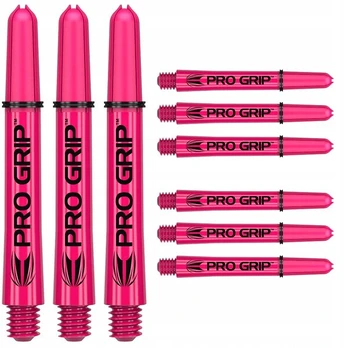 Target Pro Grip Intermediate Pink 9 vnt. dartų ašys