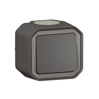 PLEXO PUSH BUTTON NO CONTACT - ANTHRACITE - SURFACE