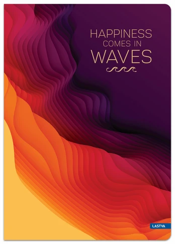 Sąsiuvinis WAVES, A5 24 lapai 80 g