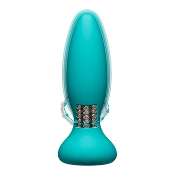 Doc Johnson A-Play Rimmer Large Silicone Plug with Remote, Juodas