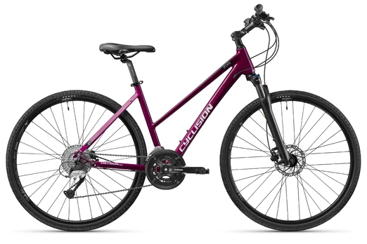 Dviratis 28' Zodya 3 MK-II tamsiai violetinis - s/m