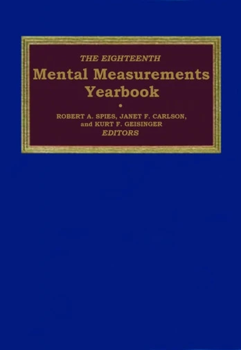 Eighteenth Mental Measurements Yearbook