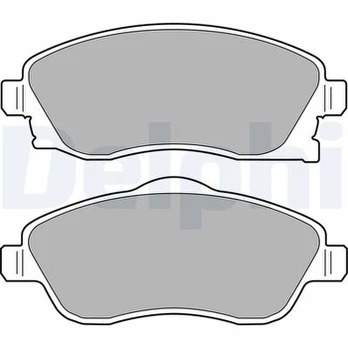 DELPHI LP1676 Brake pad set