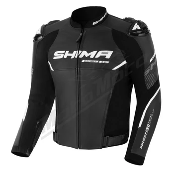 SHIMA BANDIT 2.0 MEN Odinė Striukė Juoda/Balta