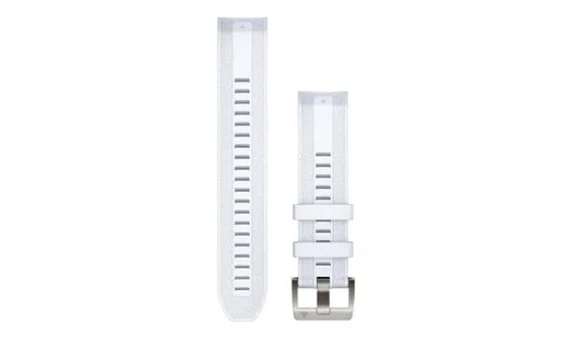 Acc, MARQ GEN2 QuickFit 22, Silicone Strap, Whitestone