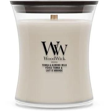 Woodwick Tonka & Almond Milk