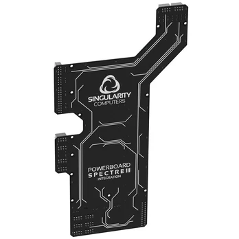 Panelė Singularity Computers PowerBoard Spectre 3.0, juoda