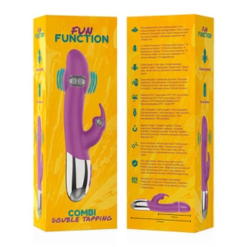 Vibratorius FUN FUNCTION COMBI DOUBLE TAPPING