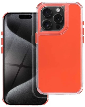 Dėklas Oem Case for iPhone 15 Matrix oranžinis